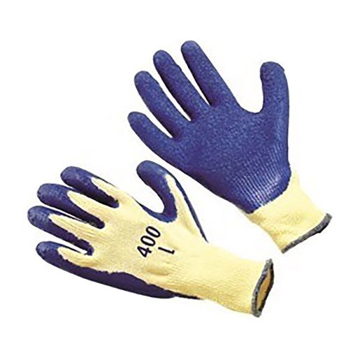 Rubber Coated Gloves Large Blue SiteOne